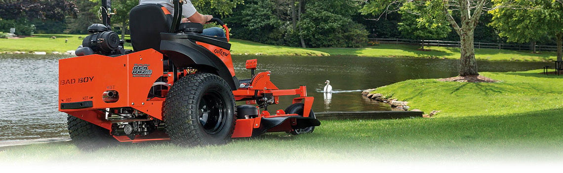 Bad Boy Riding Lawn Mower