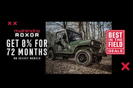 Mahindra Roxor - Get 0% for 72 Months